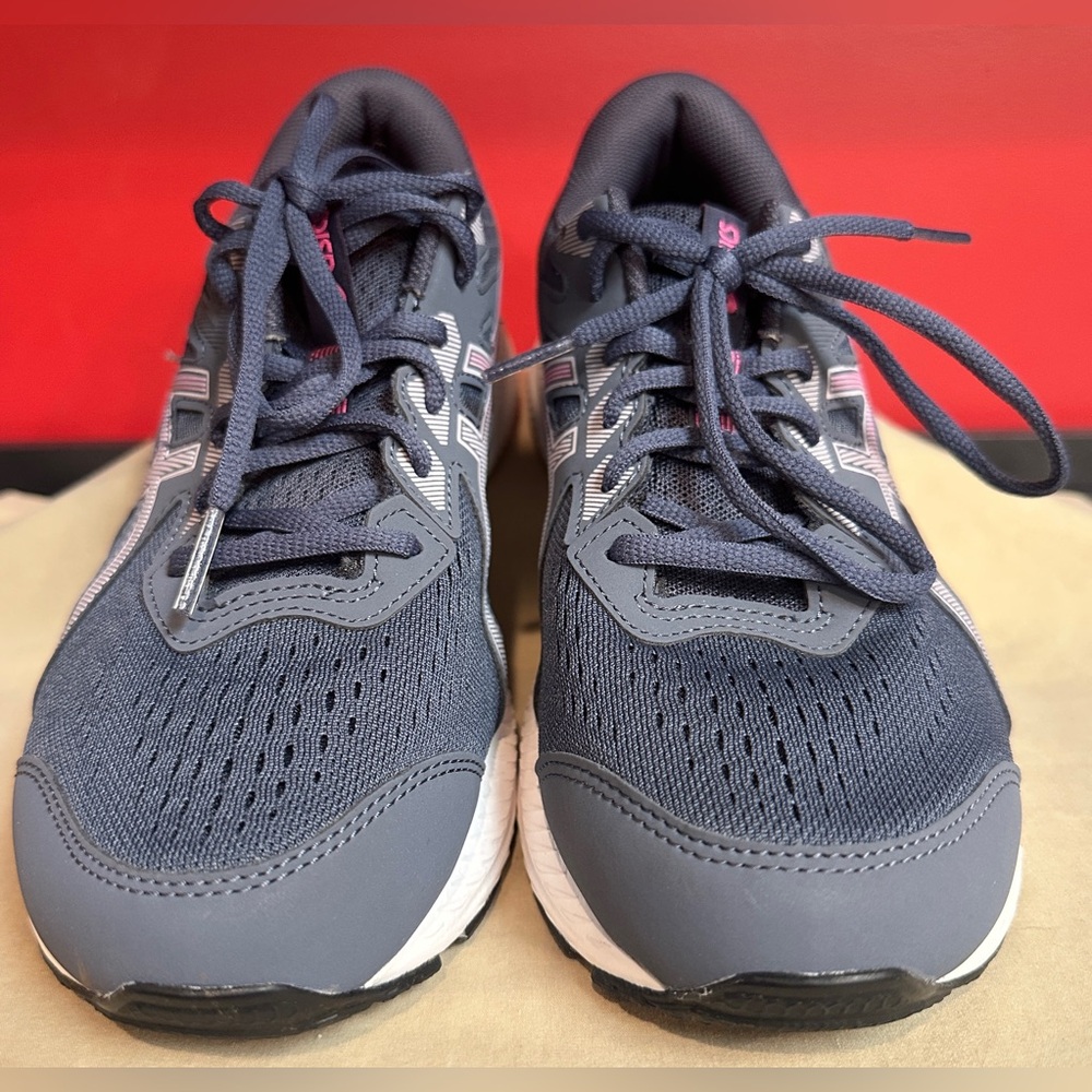ASICS Gel Contend 8 Blue/Gray Women’s Size 10D/Wide with Original Box - Picture 3 of 14